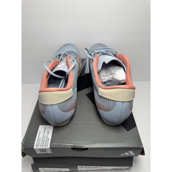 NEW adidas The Road 2.0 Cycling Shoes Men 9, Women 10 Blue/White/Clay IE7019 main image 10
